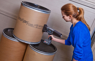 EBS手持噴碼機大件物資標識，實現物資快速標準化管理